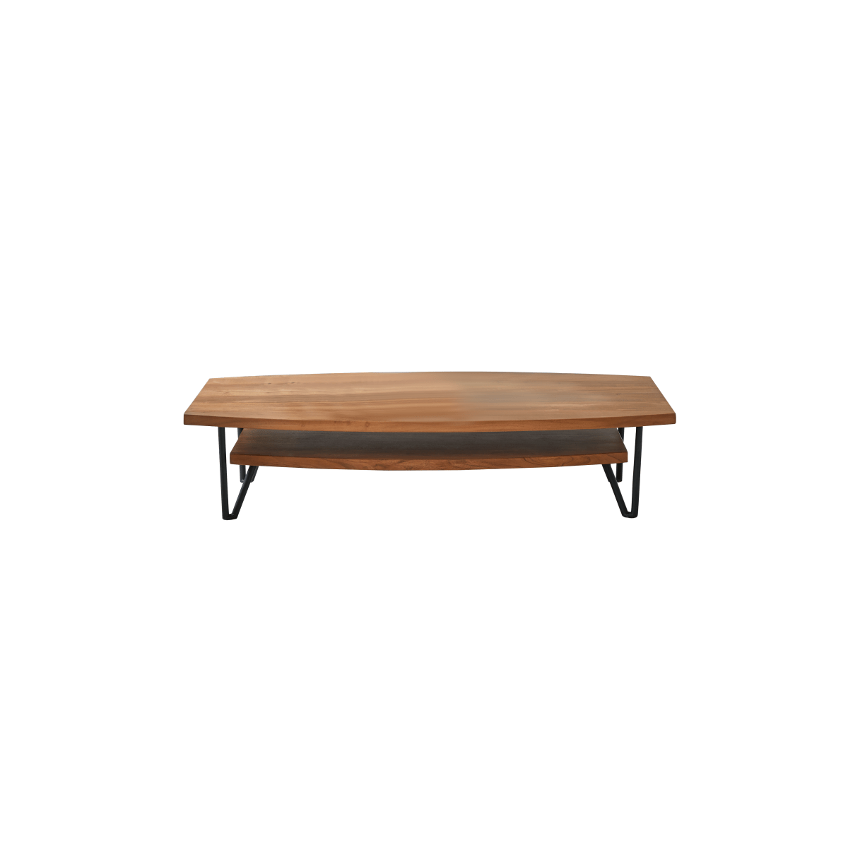 Tikamoon Massief acacia salontafel - Donkerbruin