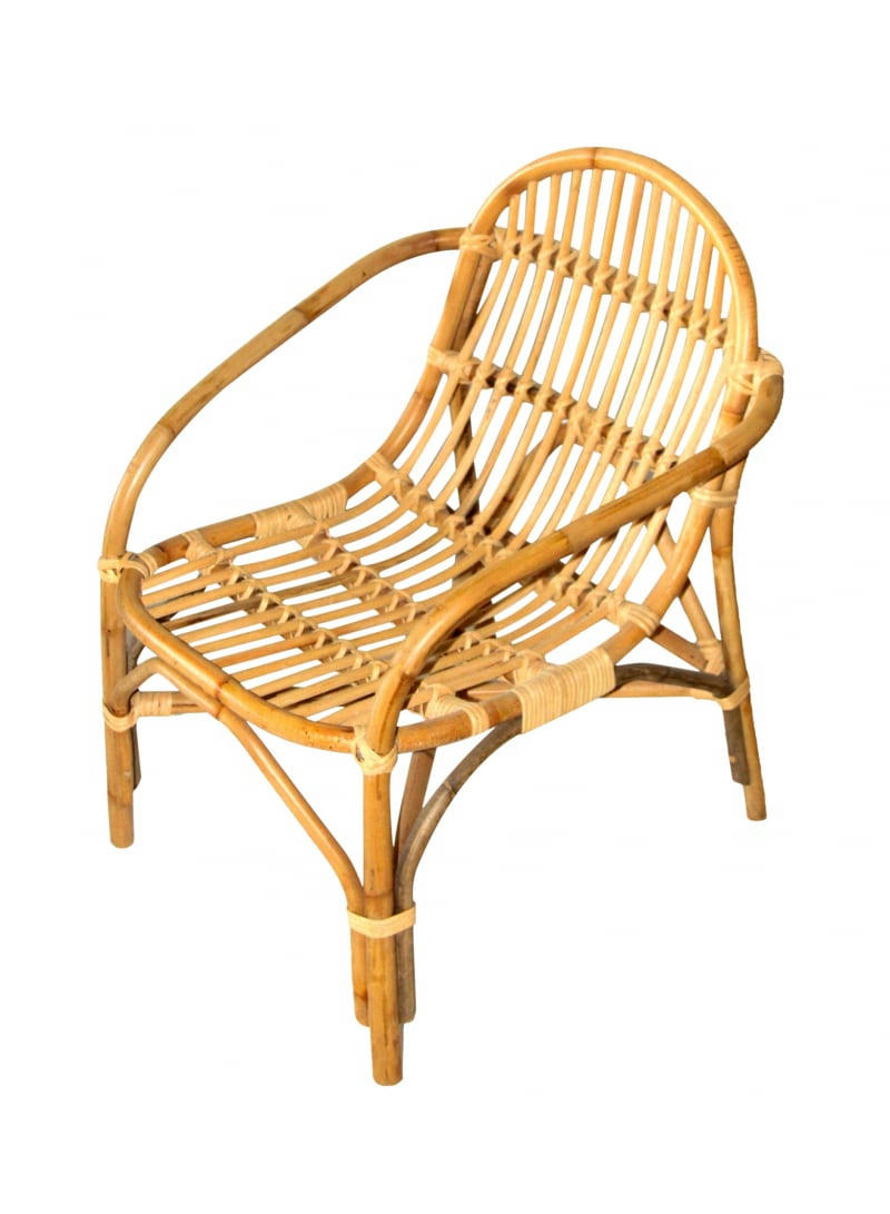 JUNE - Fauteuil enfant rotin