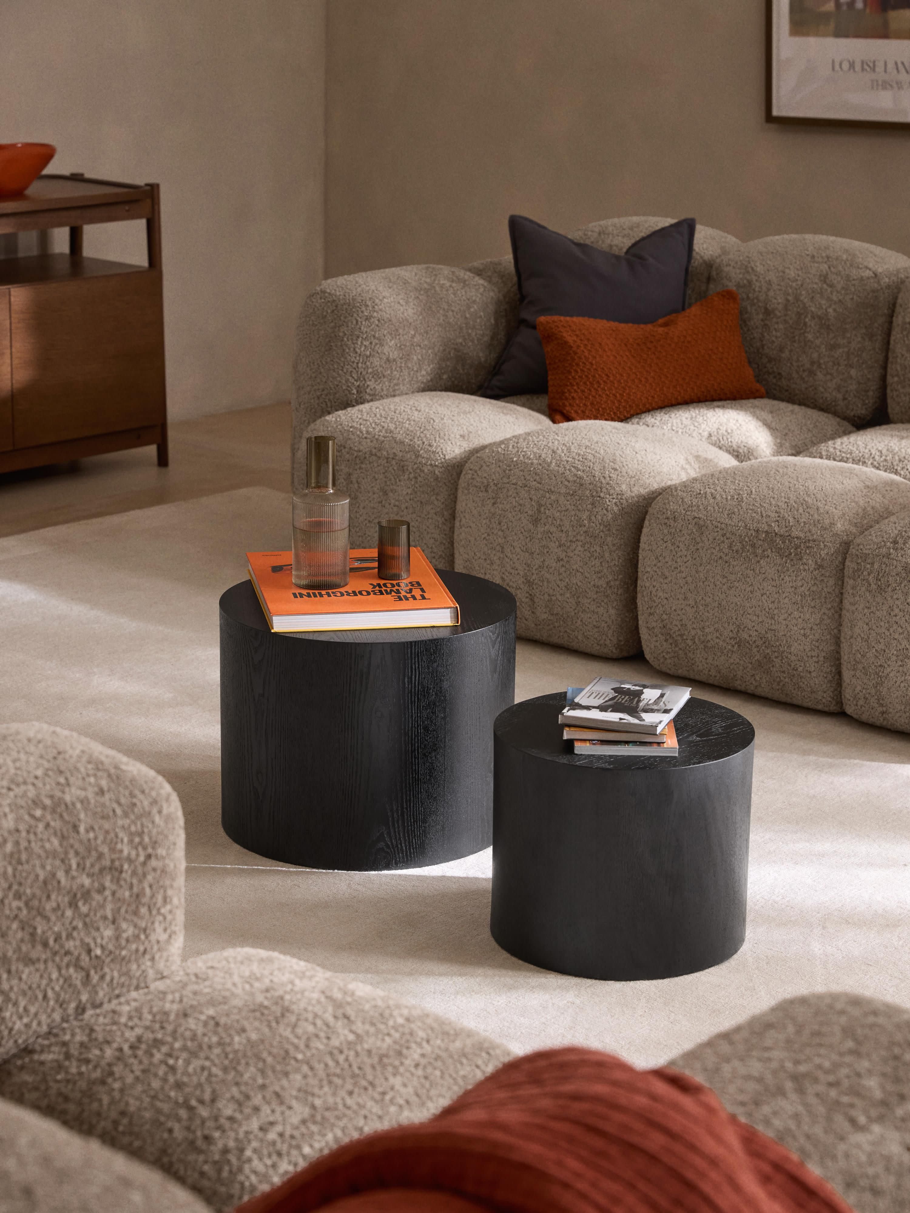 Couchtische Dan aus Holz, 2er-Set