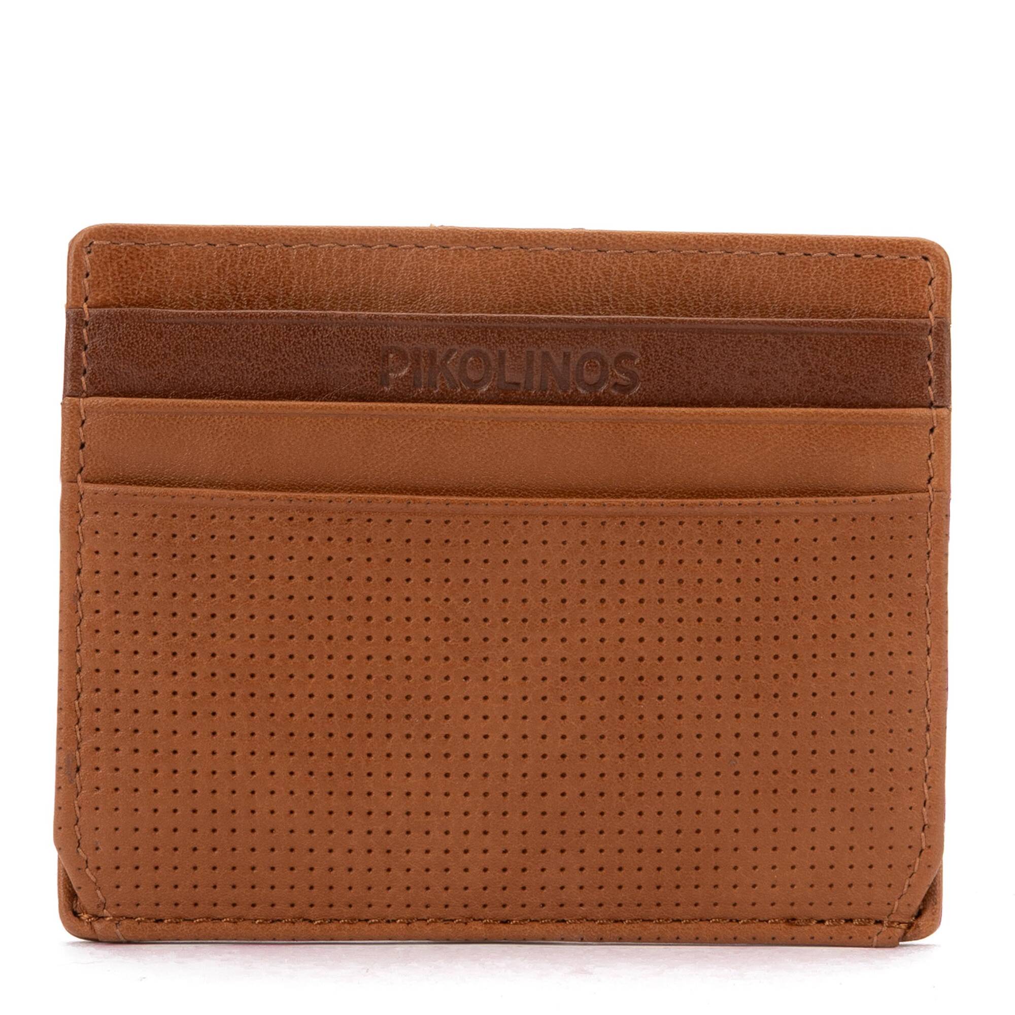 PALOMARES - Tarjetero de piel para hombre