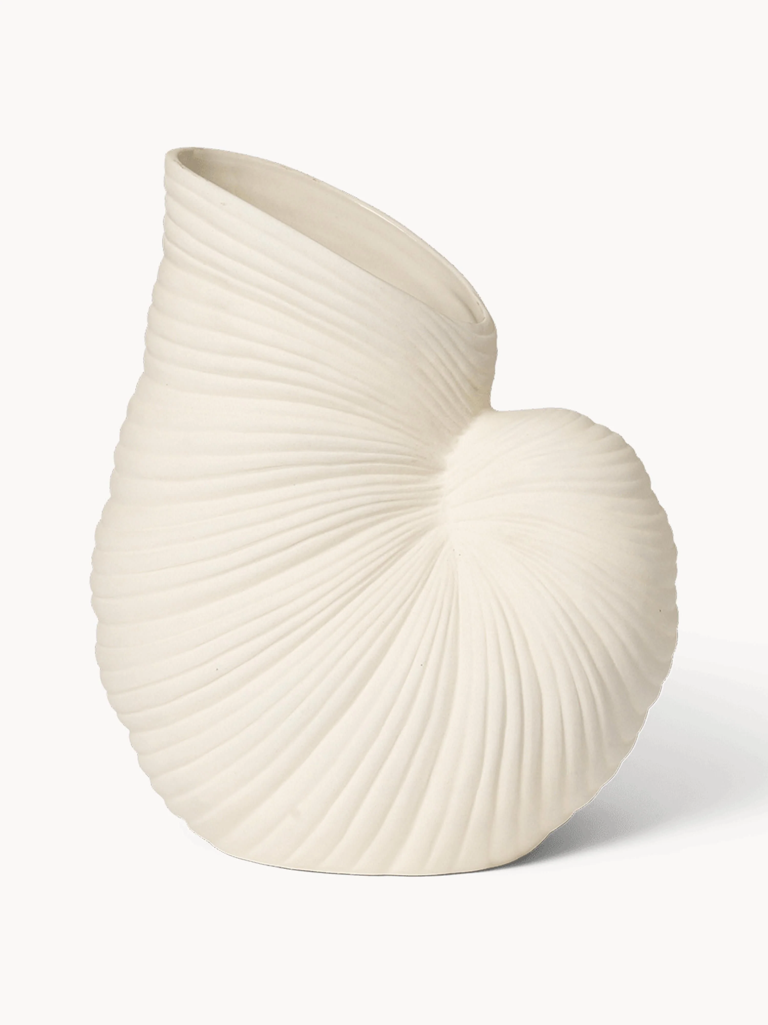 Vase Shell in Muschel-Form, H 27 cm