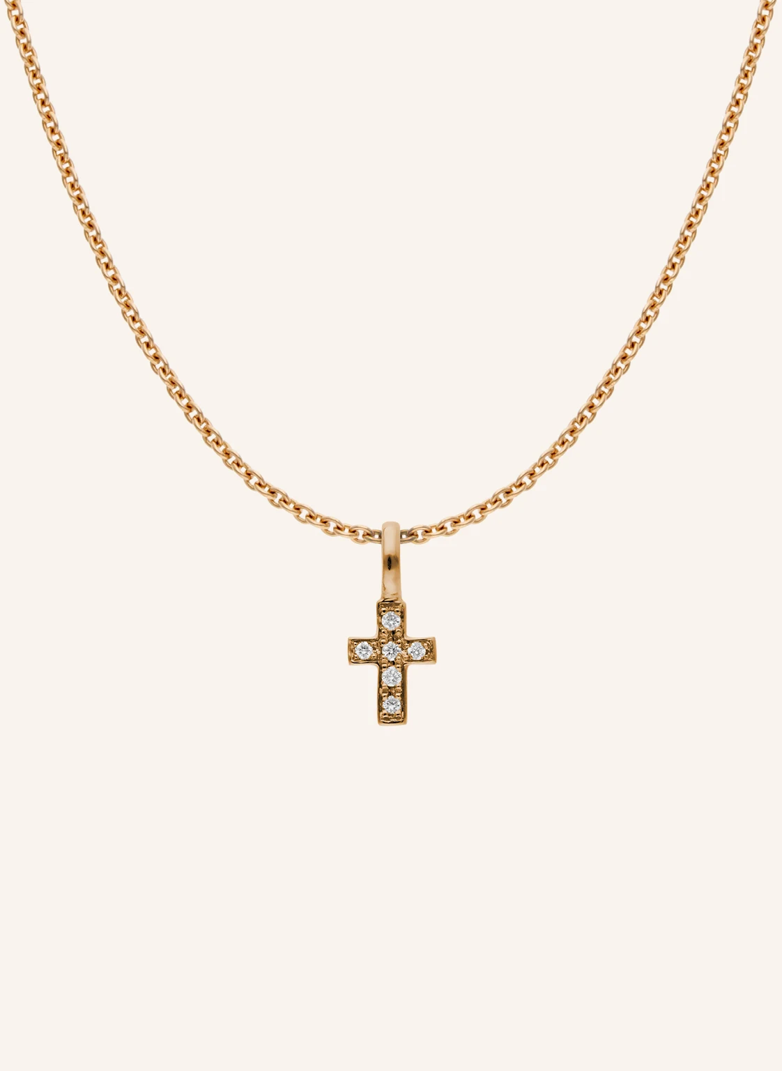 CADA Kette TINY TURIN CROSS