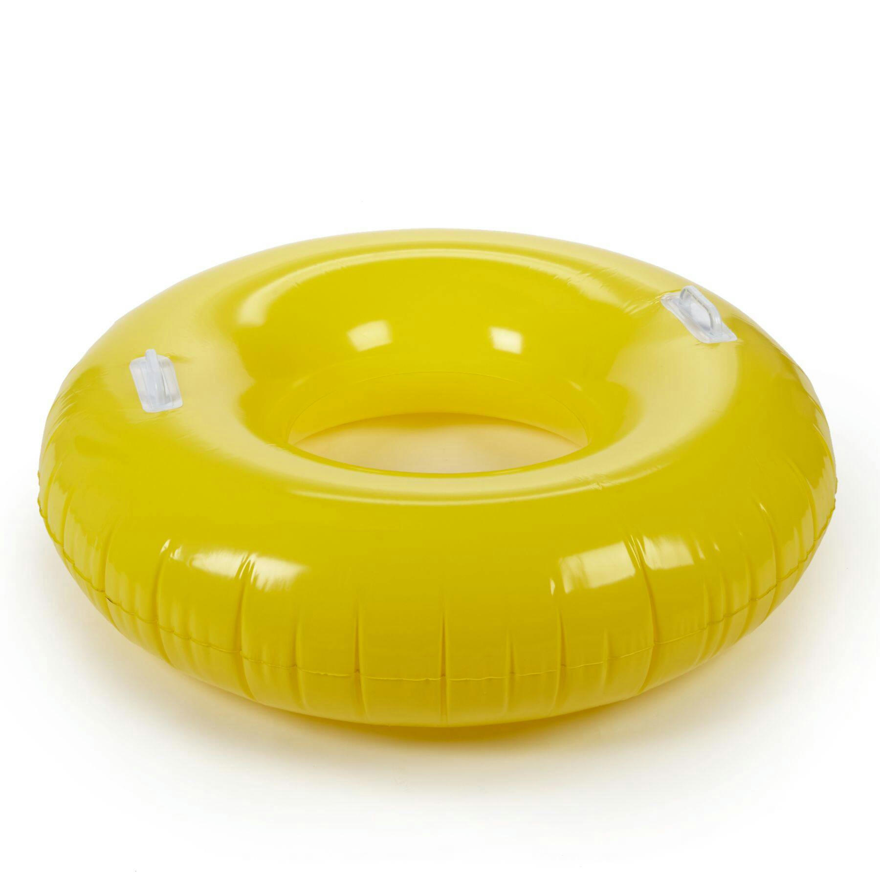 Stella & Finn Inflatable Round Pool Swim Tube, 40 x 10-in, Assorted Colours