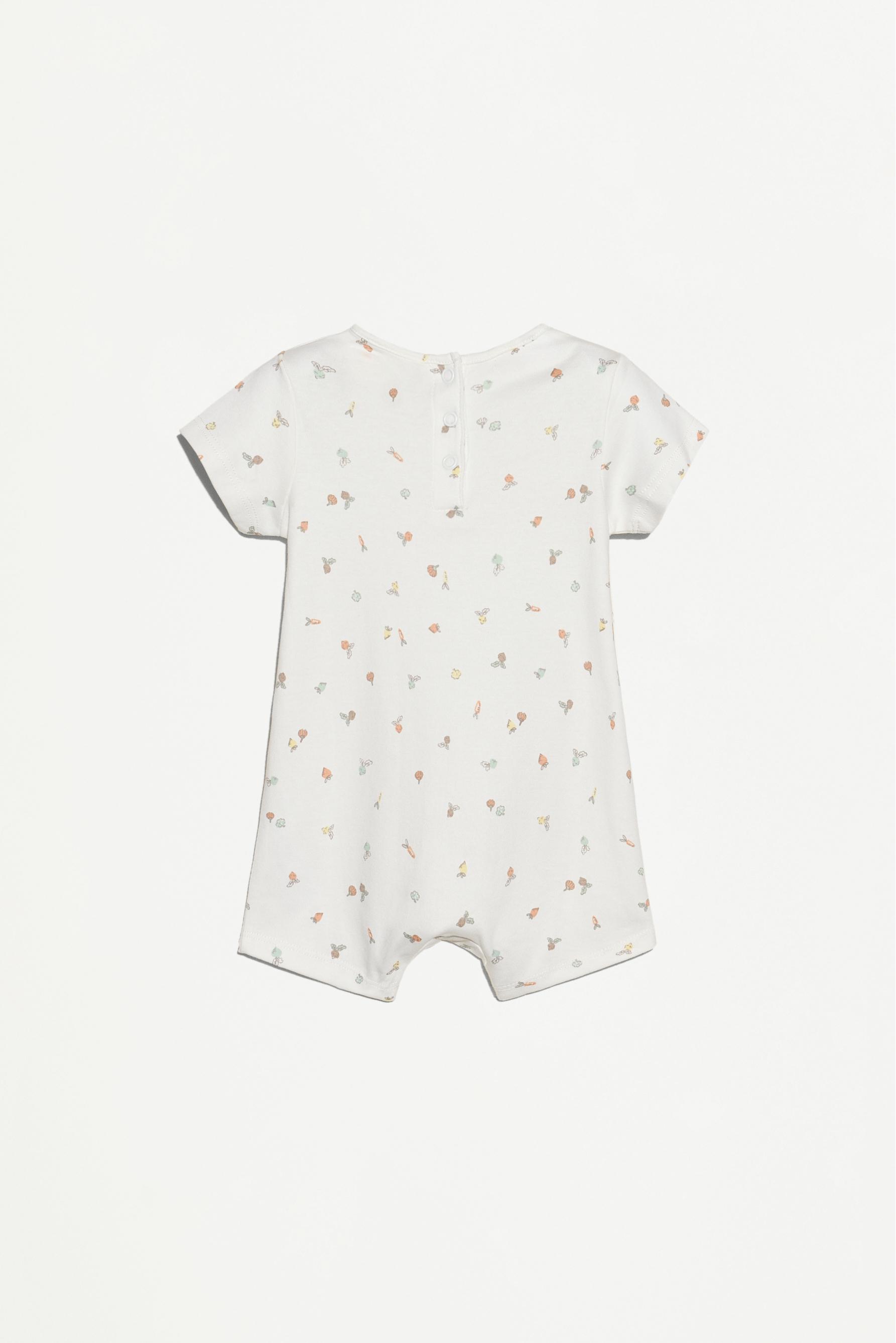 Pijama interlock estampado entero