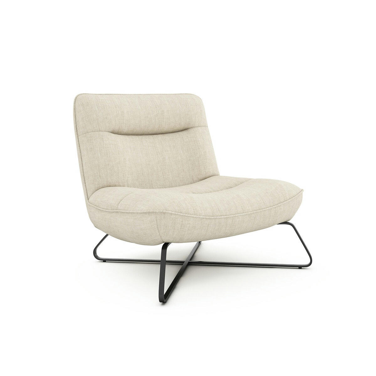Fauteuil tissu pur lin, Helma