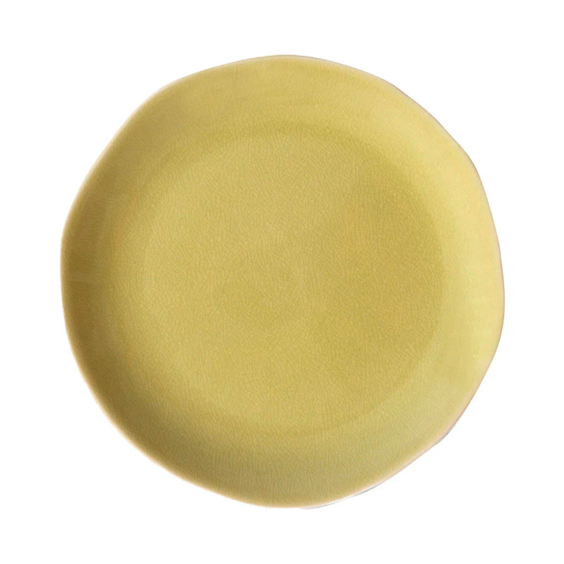 assiette plate genêt
