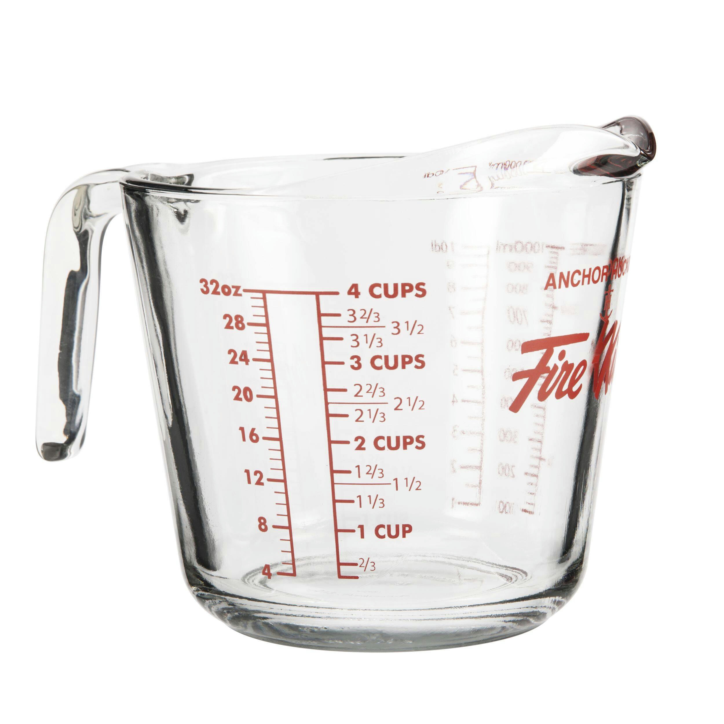 Oven Originals Glass Measuring Cup, 1-L