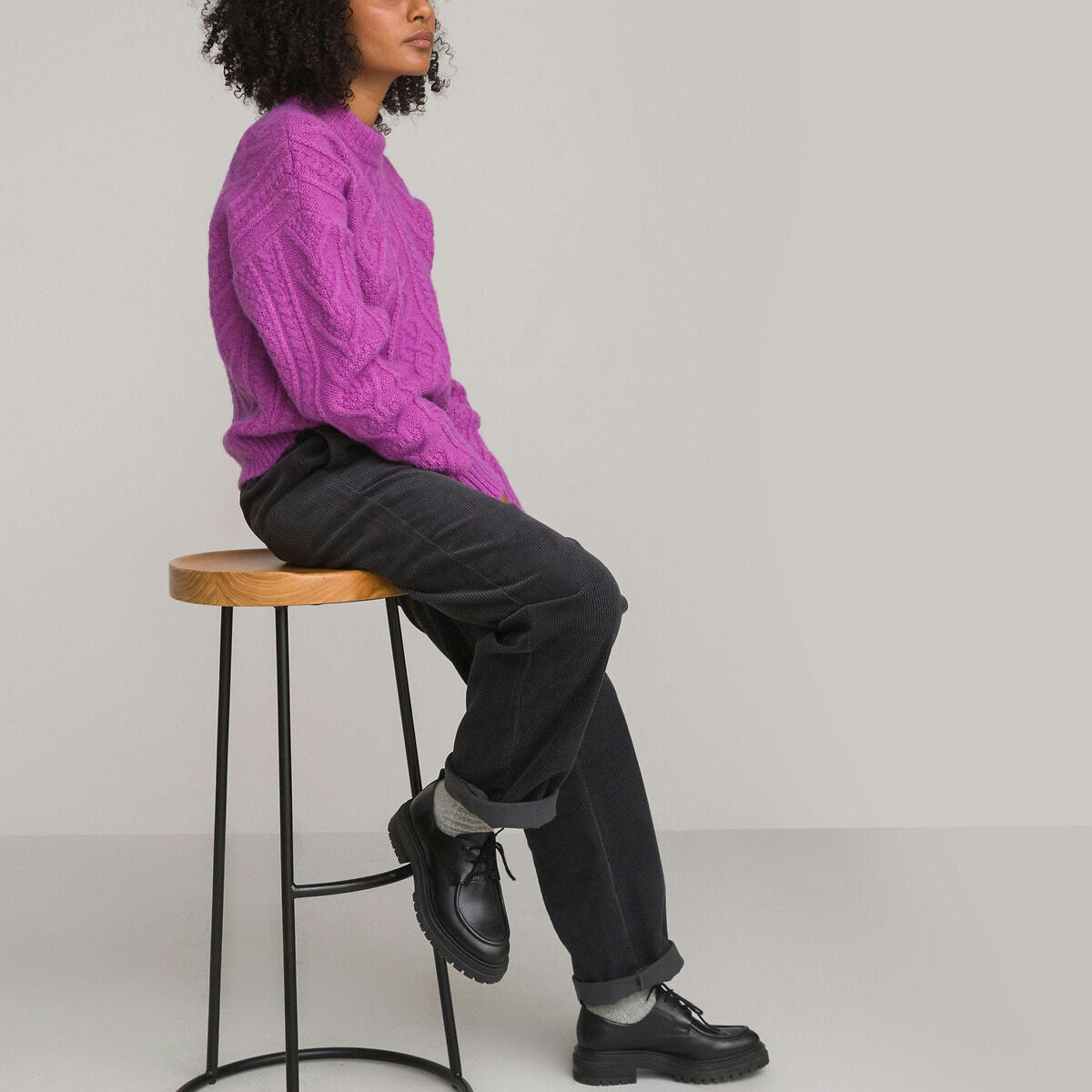 Pantalon jogger en velours côtelé