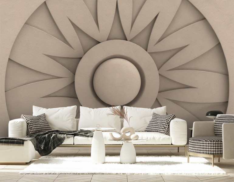 Feeby Fototapeta, Abstrakcja 3D Rozeta 150x105