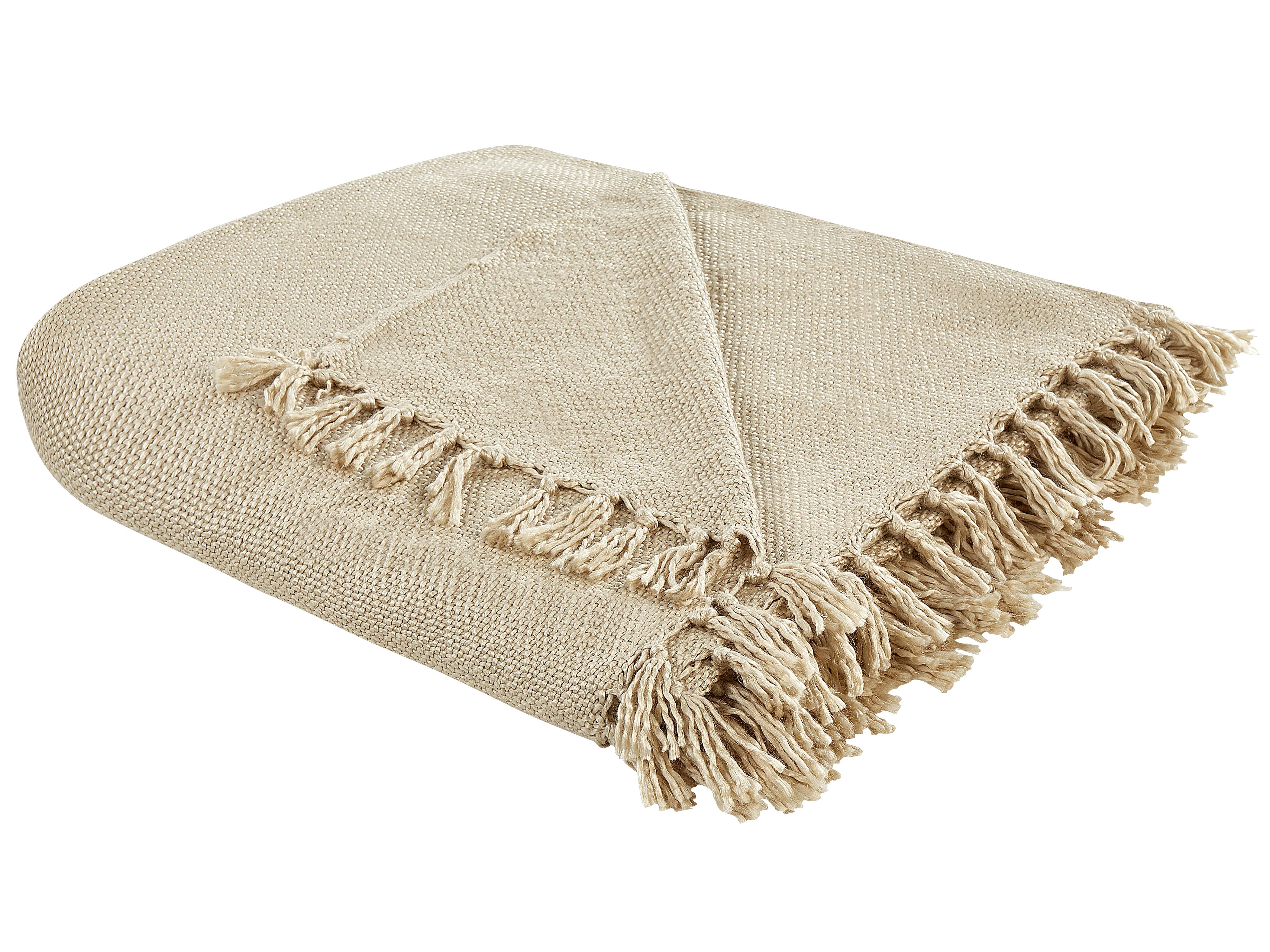 Blanket CHAOHANI Fabric 200 x 220 cm Beige