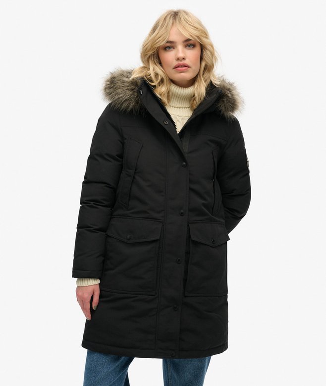 Everest Faux Fur Parka Coat