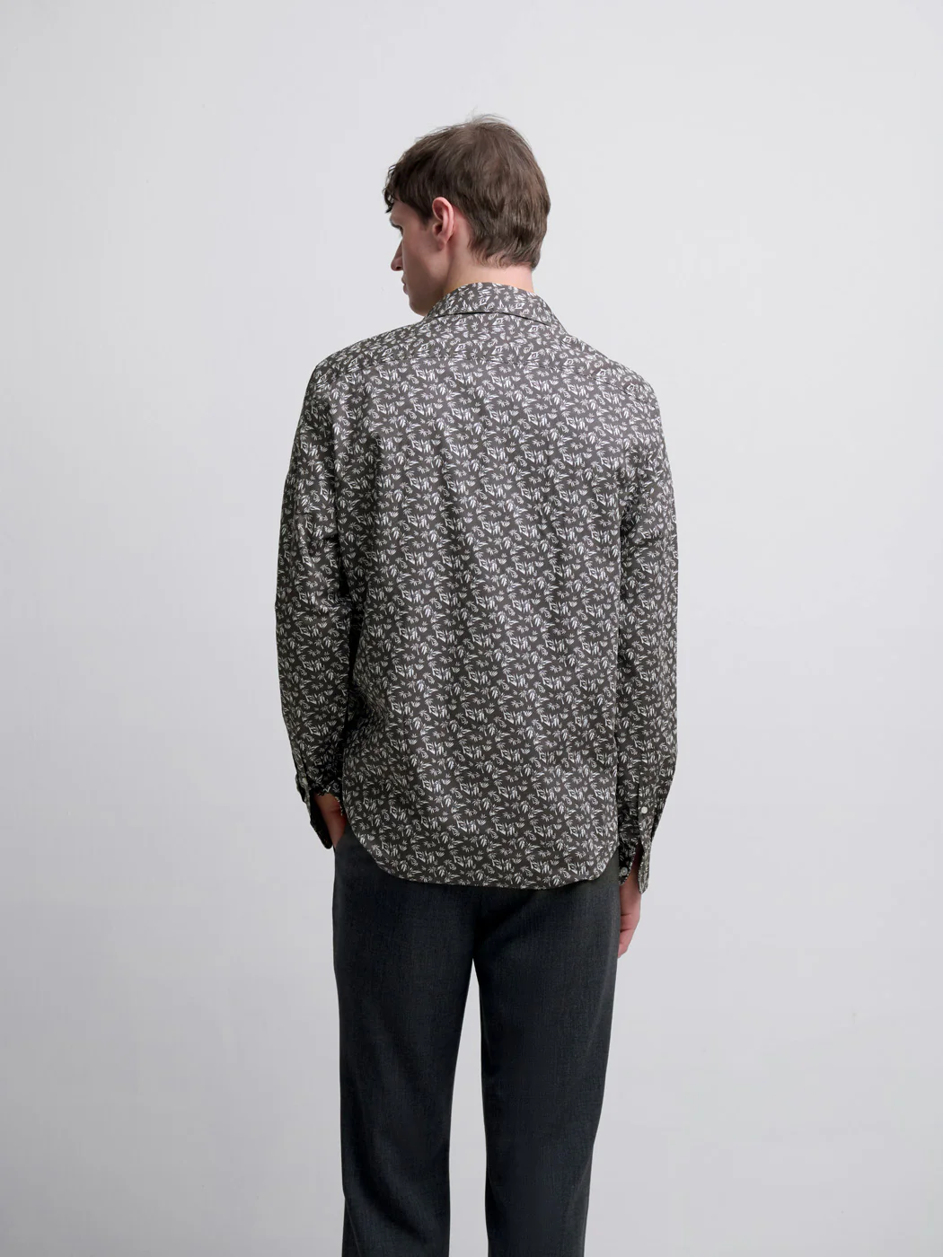 Chemise slim à motifs