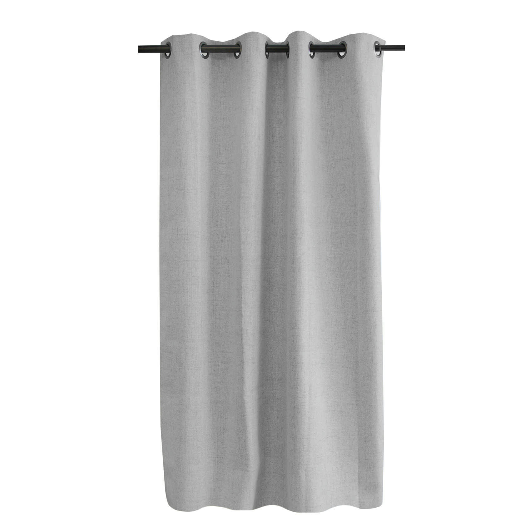 - Rideau occultant moondream polyester gris perle 130x260 cm