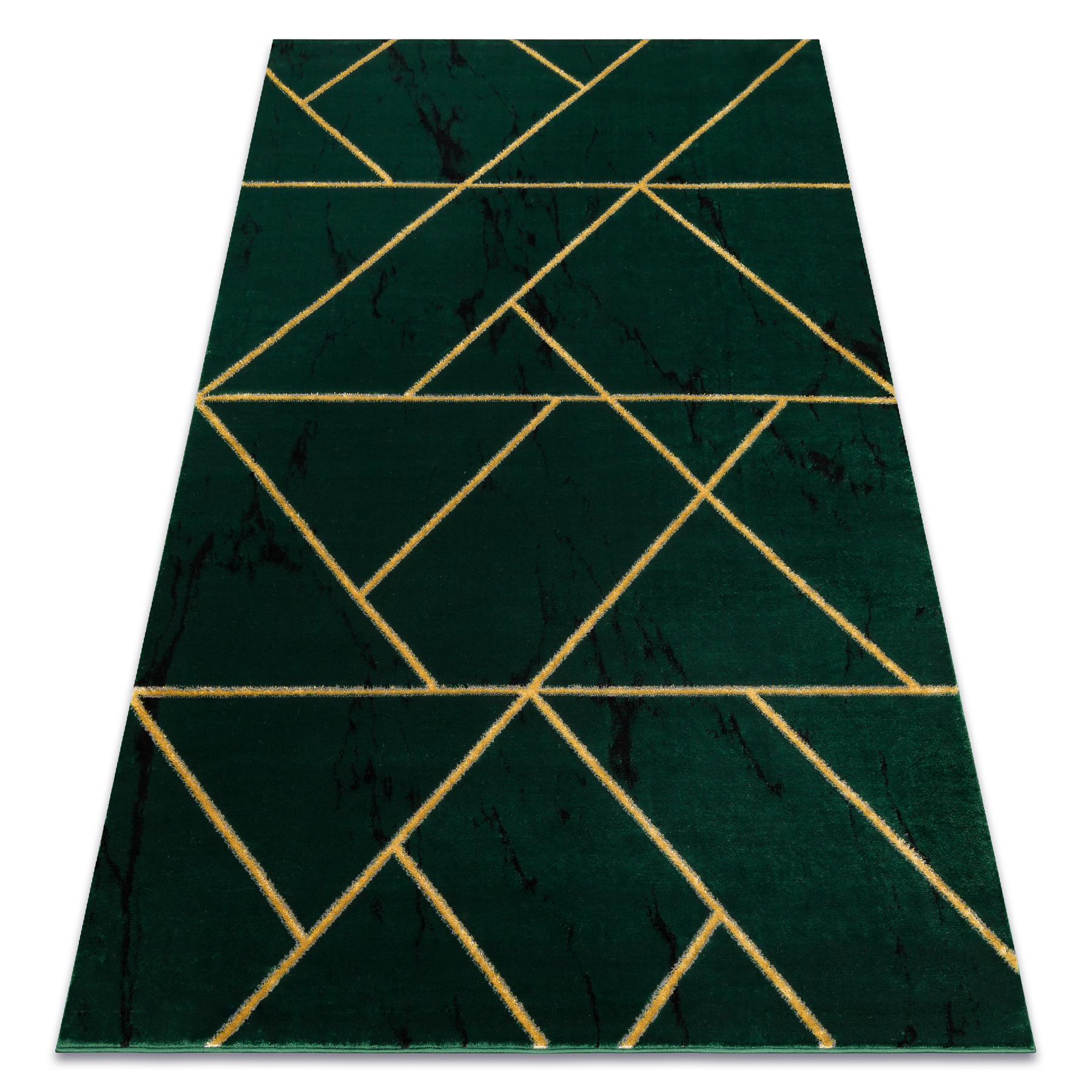 Dywan EMERALD ekskluzywny 1012 glamour, stylowy geometryczny, 80x150 cm