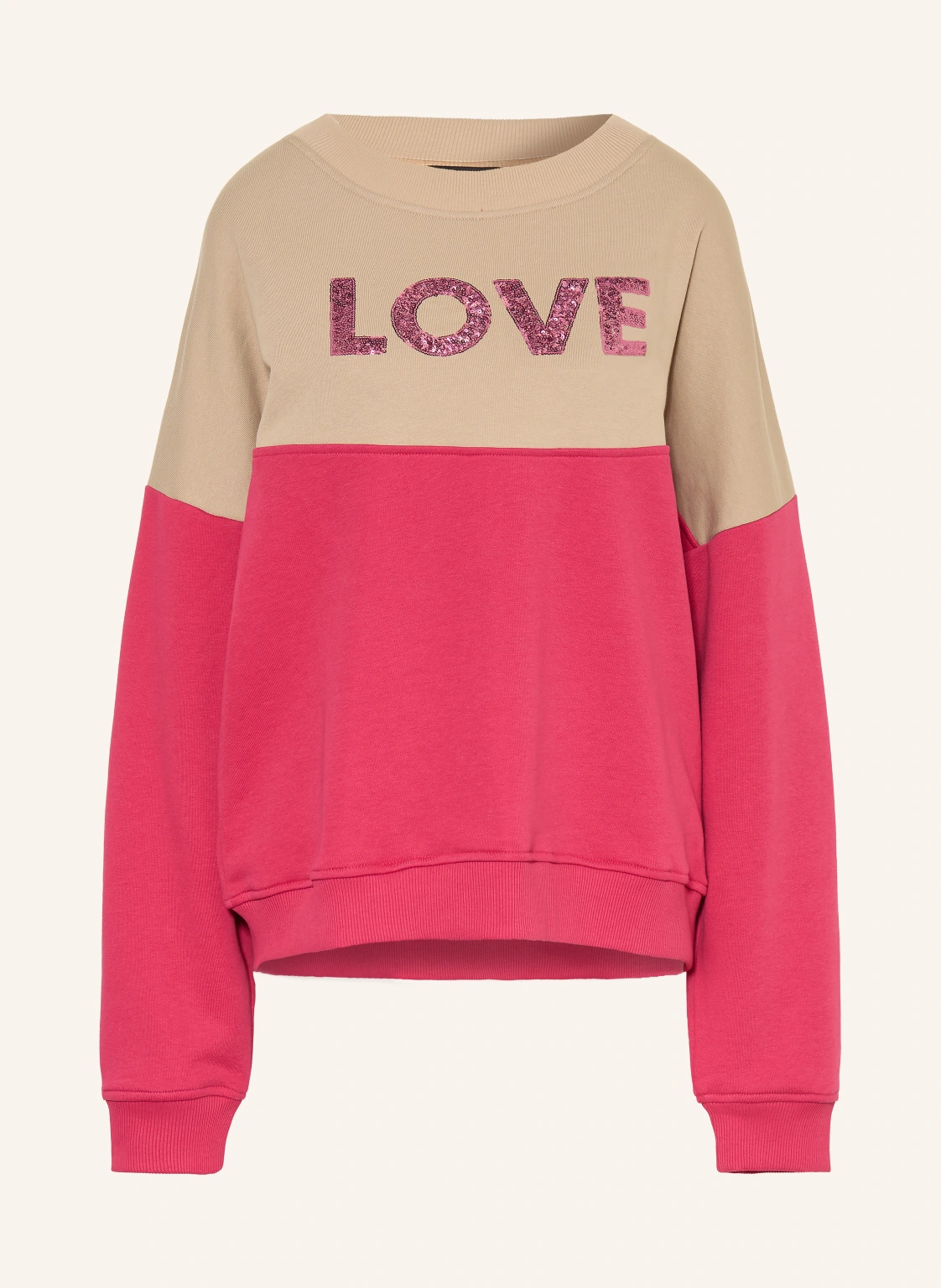 miss goodlife Sweatshirt mit Pailletten