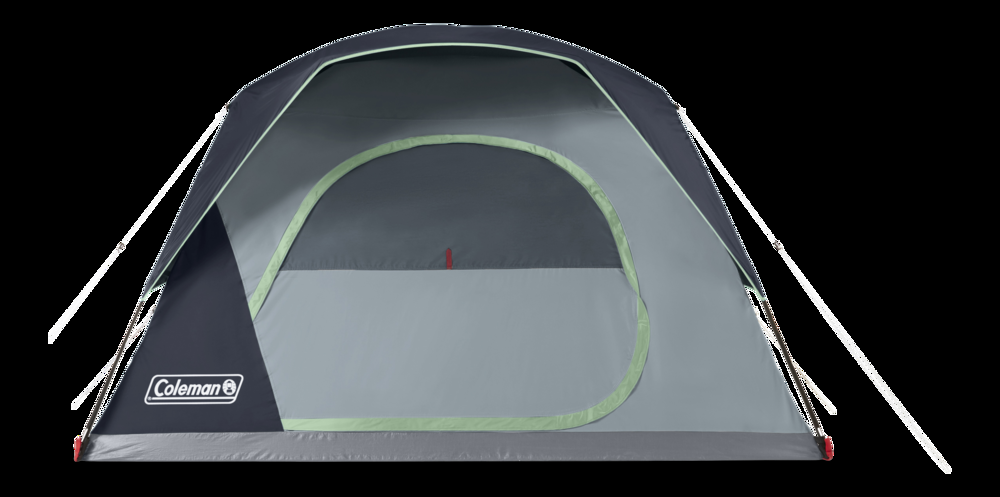 Coleman Skydome 3-Season, 8-Person Easy Set-Up Camping Dome Tent w/ Rain Fly, Gear Loft & Carry Bag