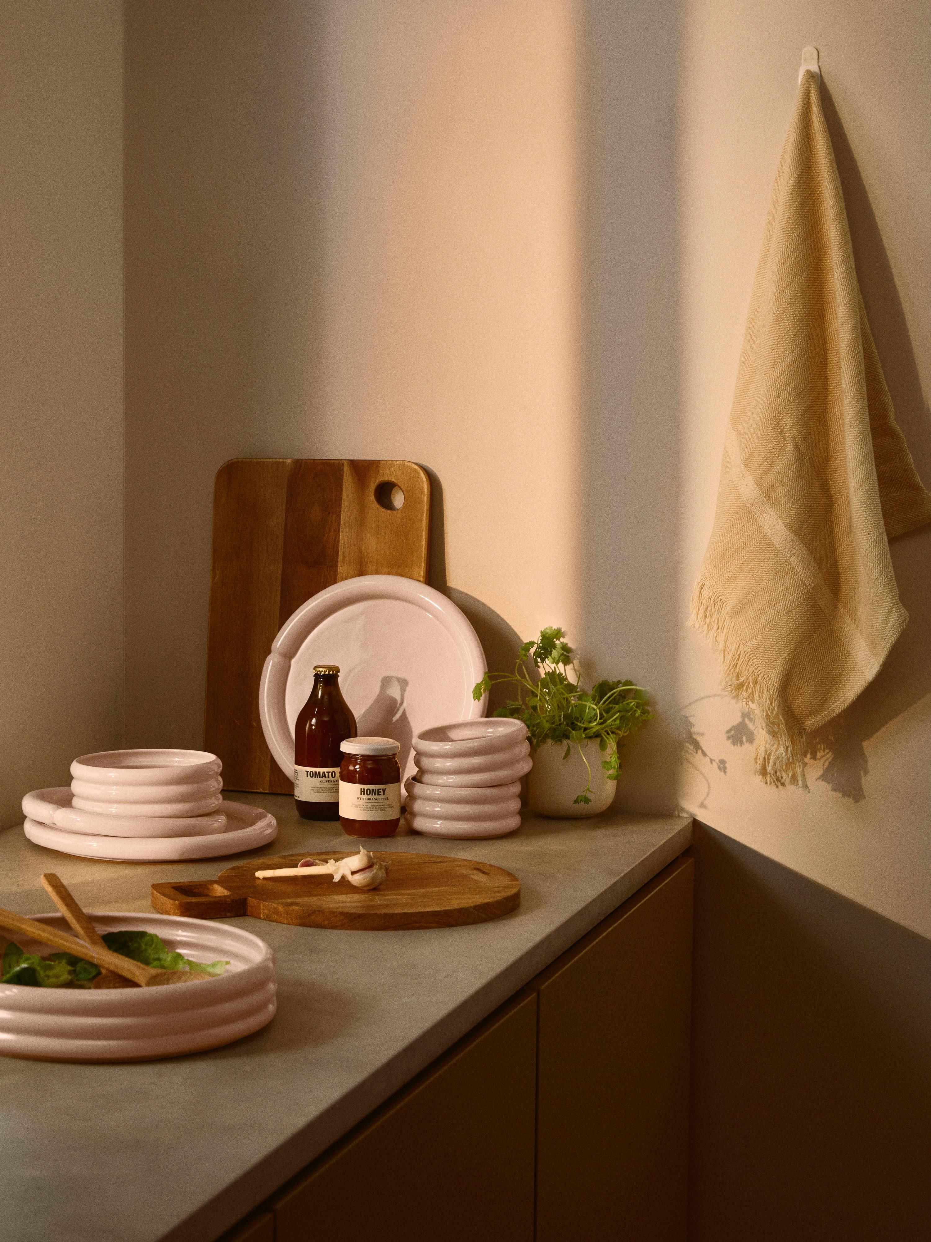 Porzellan-Geschirr-Set Maira, 4 Personen, 12er-Set