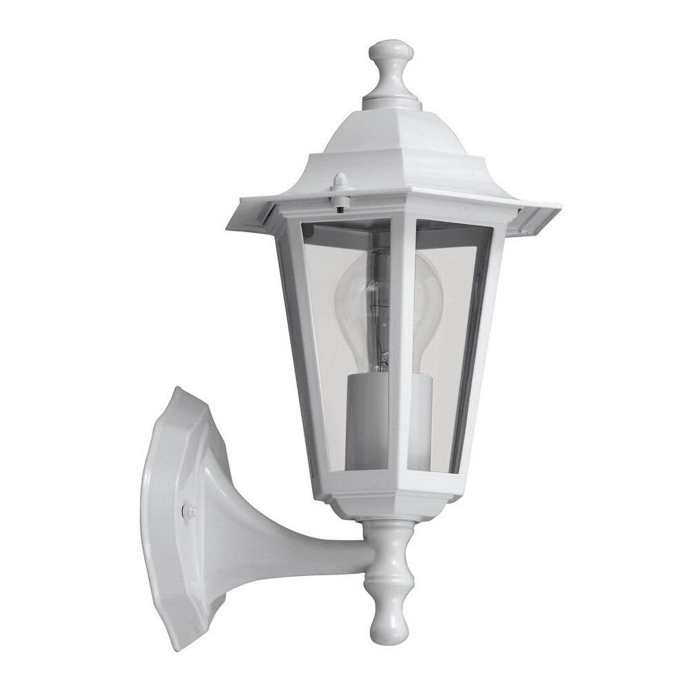 Kinkiet zewnętrznybiało-przezroczysty Velence 1xE27x60W IP43 Rabalux
