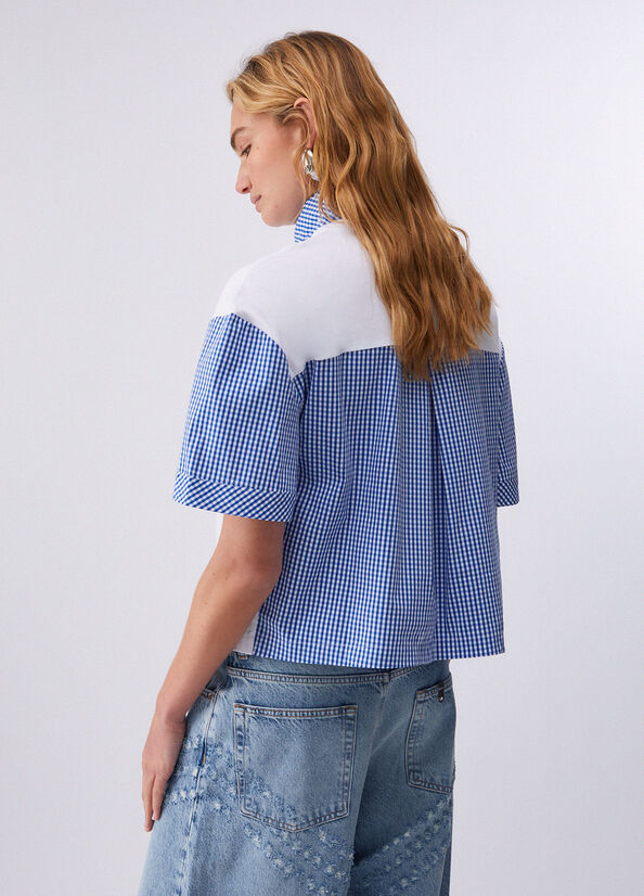 T-shirt con foulard
