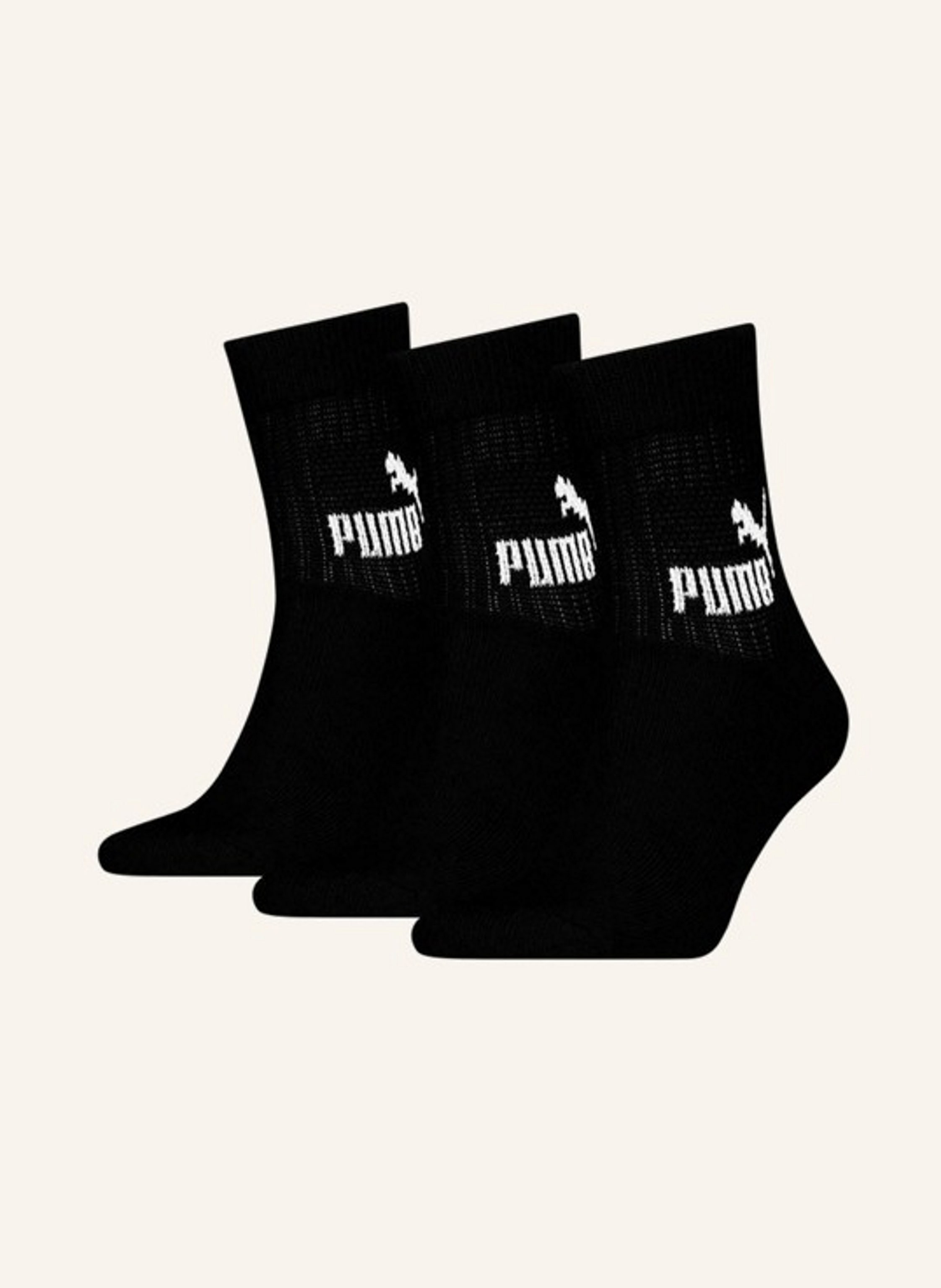 PUMA Sportsocken ELEMENTS SHORT 3-PACK
