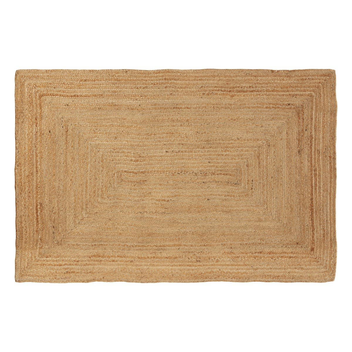 MARLEY - Tapis rectangulaire en jute naturel 180x120 cm