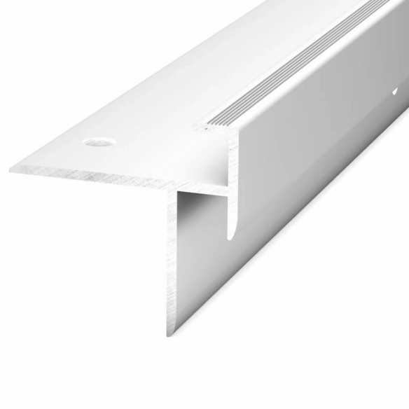Treppenkantenprofil, BxH: 38 x 35.4 mm, versenkt gelocht