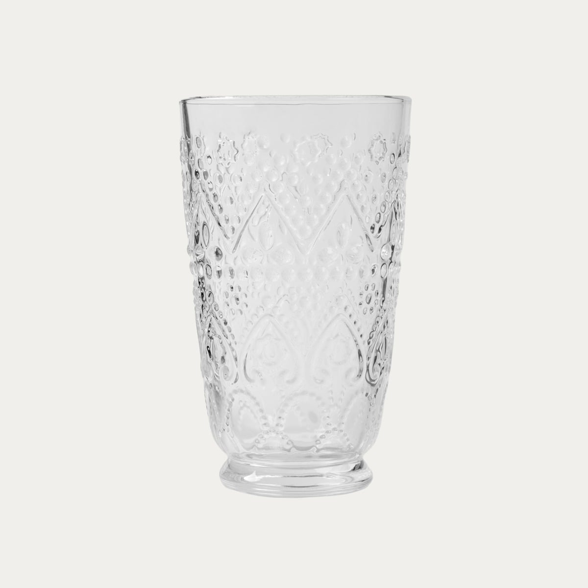 Szklanka MODELLO wzorzysta, wysoka 0,47 l