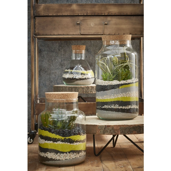 Vorratstopf »Mica Country«, Höhe: 36 cm, transparent, Glas