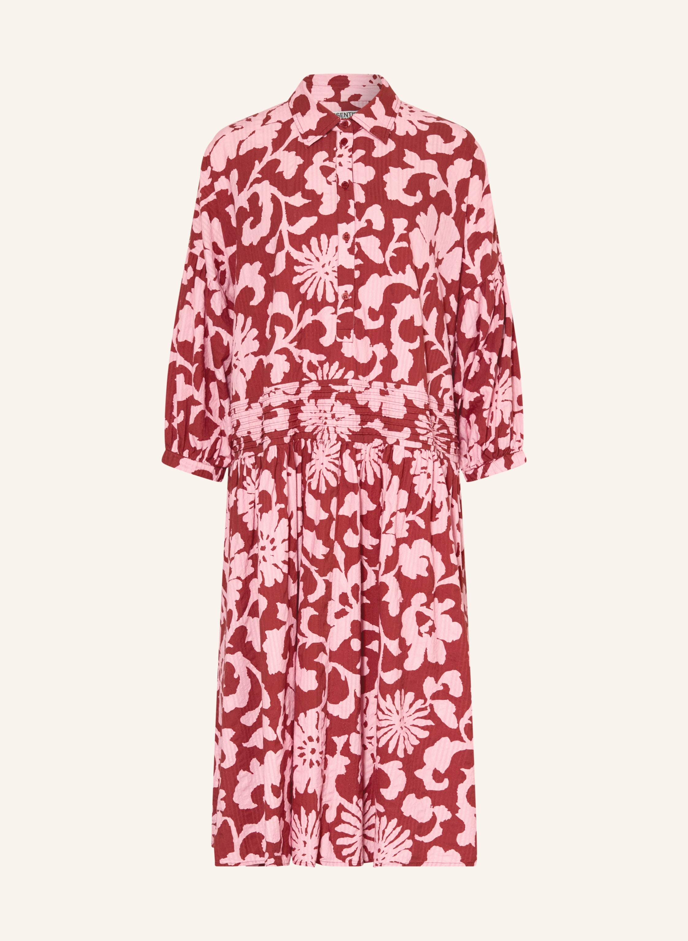 ESSENTIEL ANTWERP Oversized-Hemdblusenkleid JEA mit 3/4-Arm