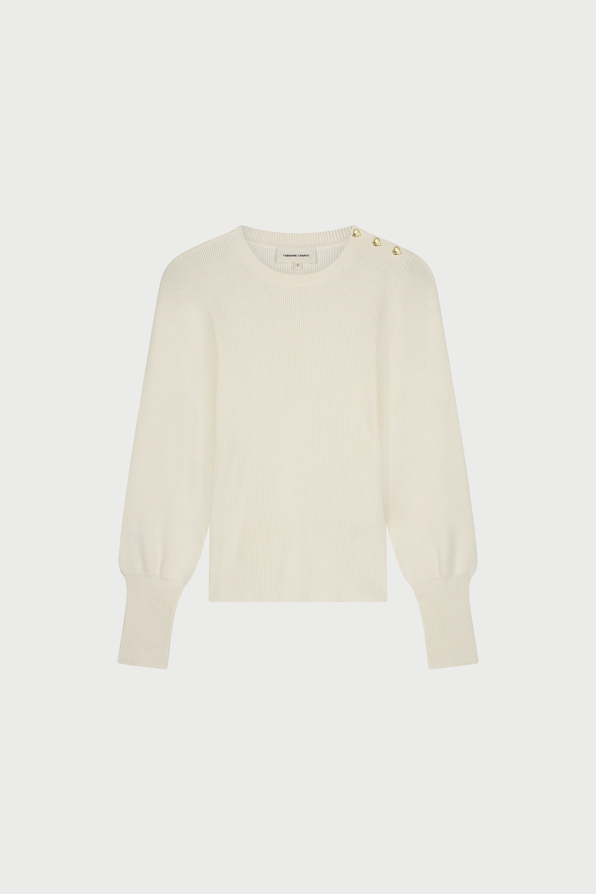 Lillian Pullover | Cosy White