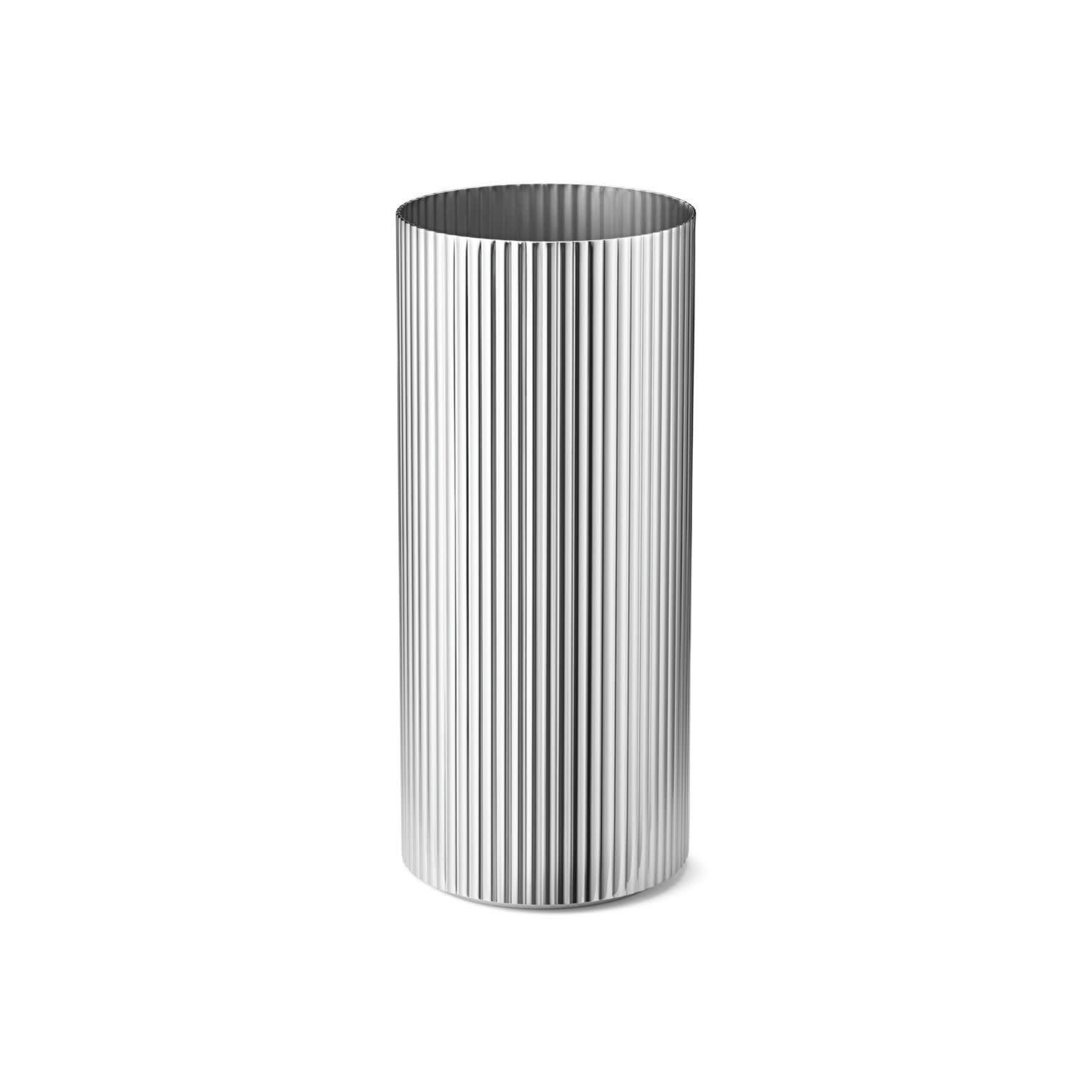 BERNADOTTE - Vase en acier inoxydable H11cm