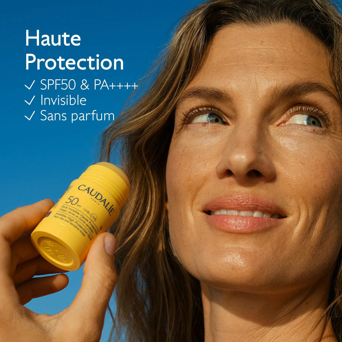 Stick Solaire Invisible Haute Protection SPF50