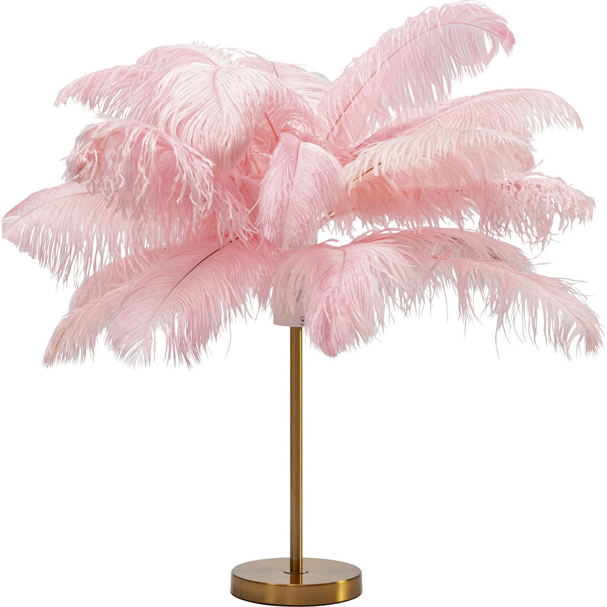Kare Design Tafellamp - veren - roze