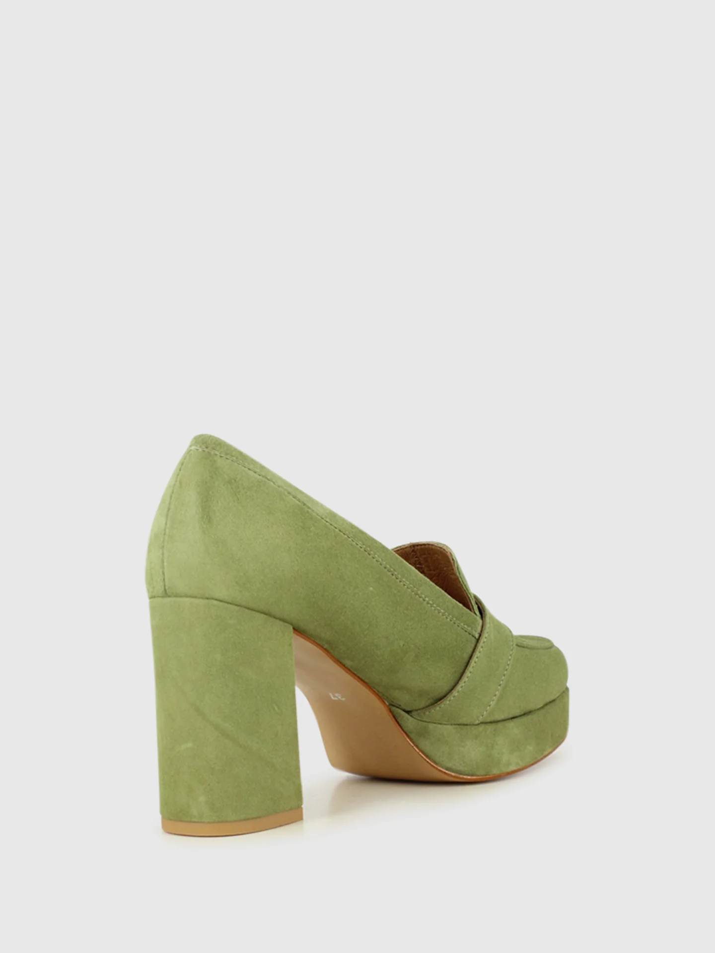 Sapatos de Plataforma em Verde