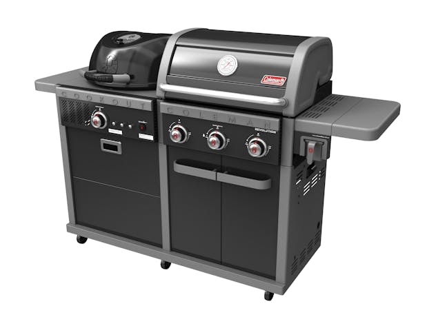 Coleman Revolution&trade; Dual Fuel BBQ - Black Gloss (COLREVDFBG24)