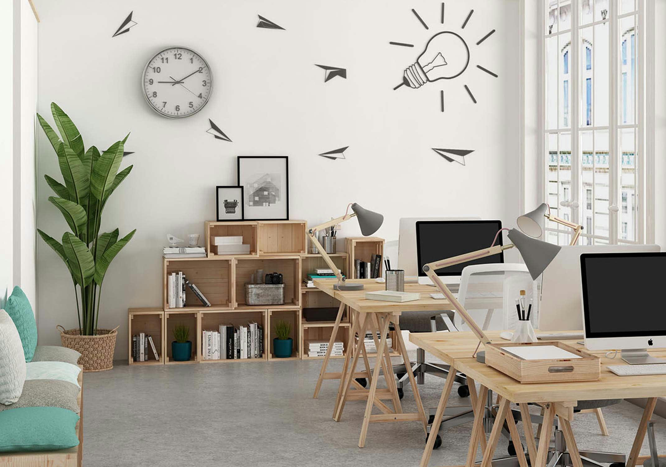 - Caisse en bois de rangement 40 x 30 x 7 cm