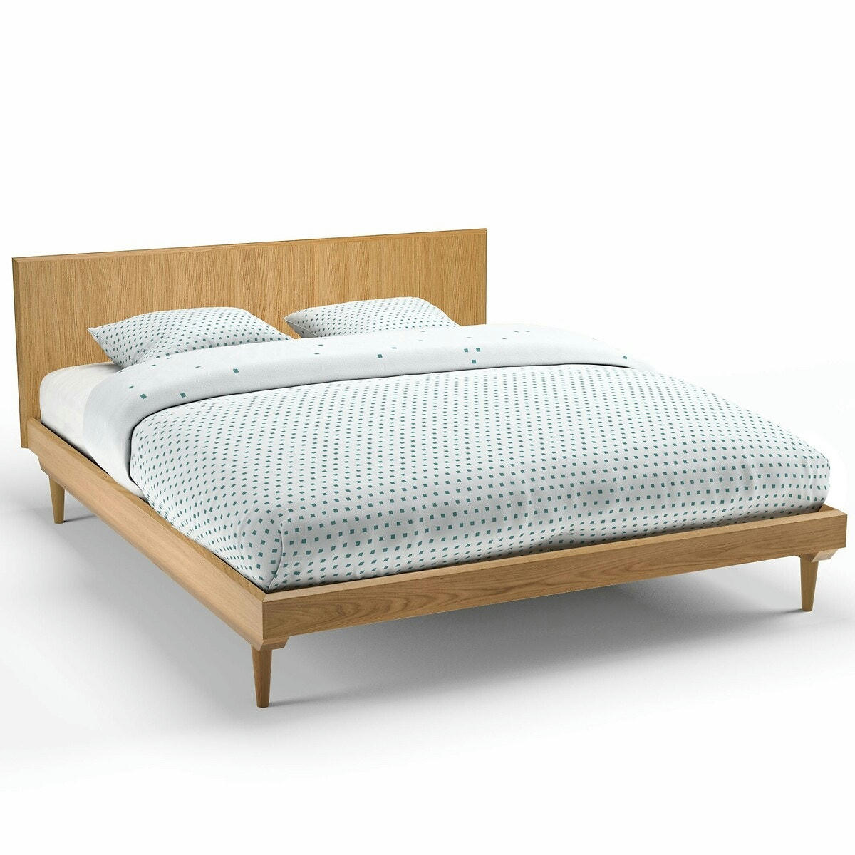 Lit vintage avec sommier Quilda