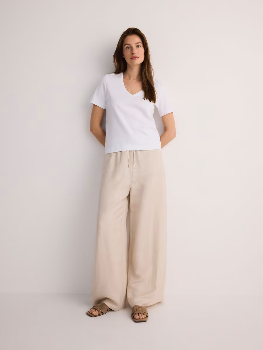 Mercerised Organic Cotton T-Shirt