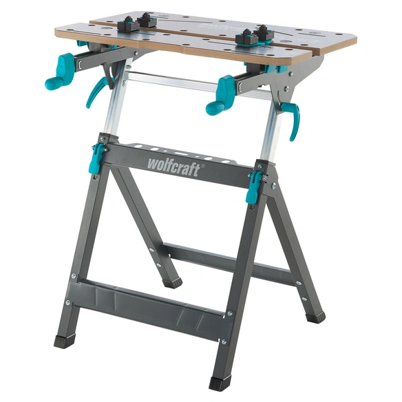 Spann- & Arbeitstisch »MASTER 750 ERGO«, für Kapp-/Gehrungssägen/Bohrständer, höhenverstellbar