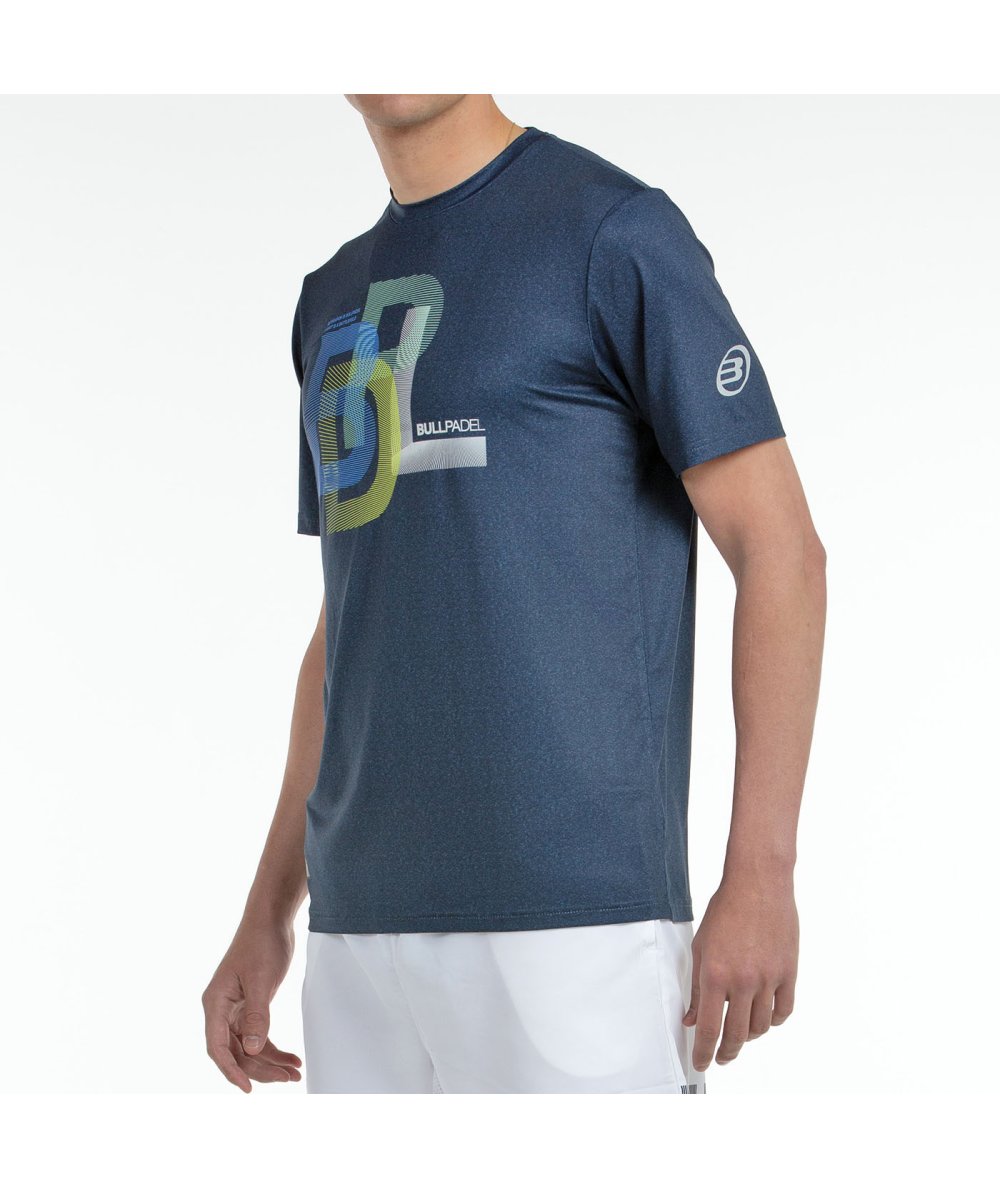 CAMISETA BULLPADEL BEBAS AZUL MARINO VIGORE