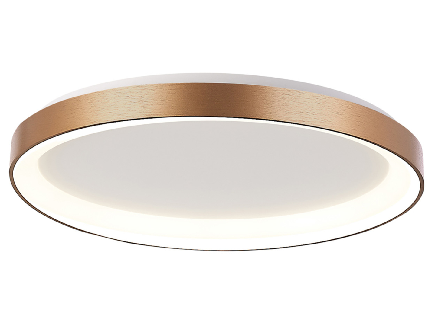Plafon Vico LED ze zmienną barwą światła złoty