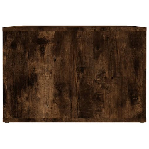 NNEVL Bedside Table Smoked Oak 57x55x36 cm Engineered Wood