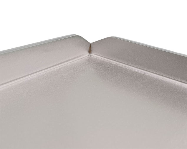 Stainless Steel Hotplate with Handles - 392 x 485mm (15")