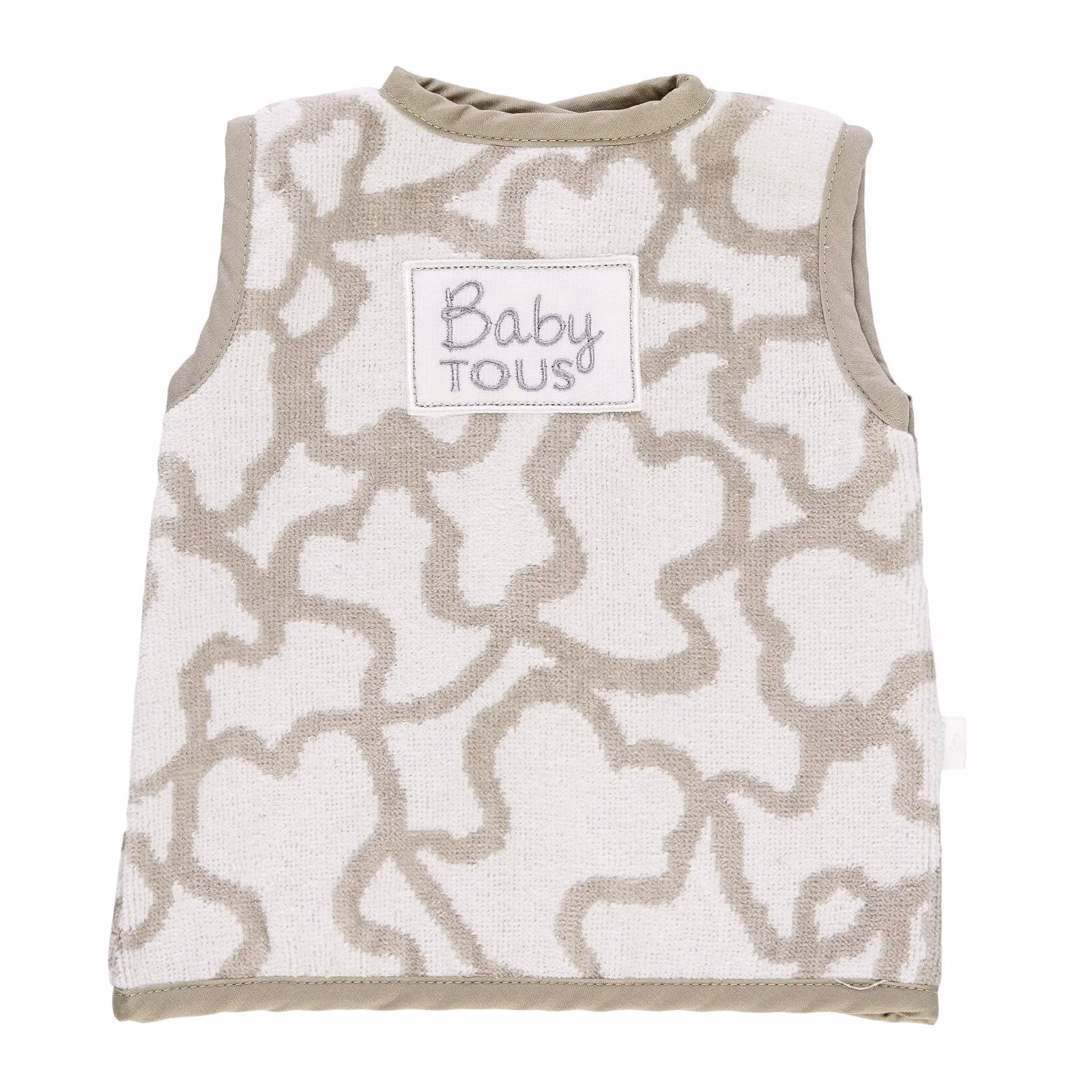 Babero Camiseta Kaos Gris