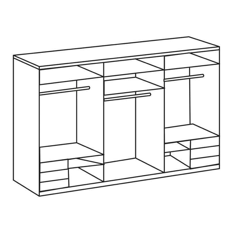 Schiebetürenschrank Level36