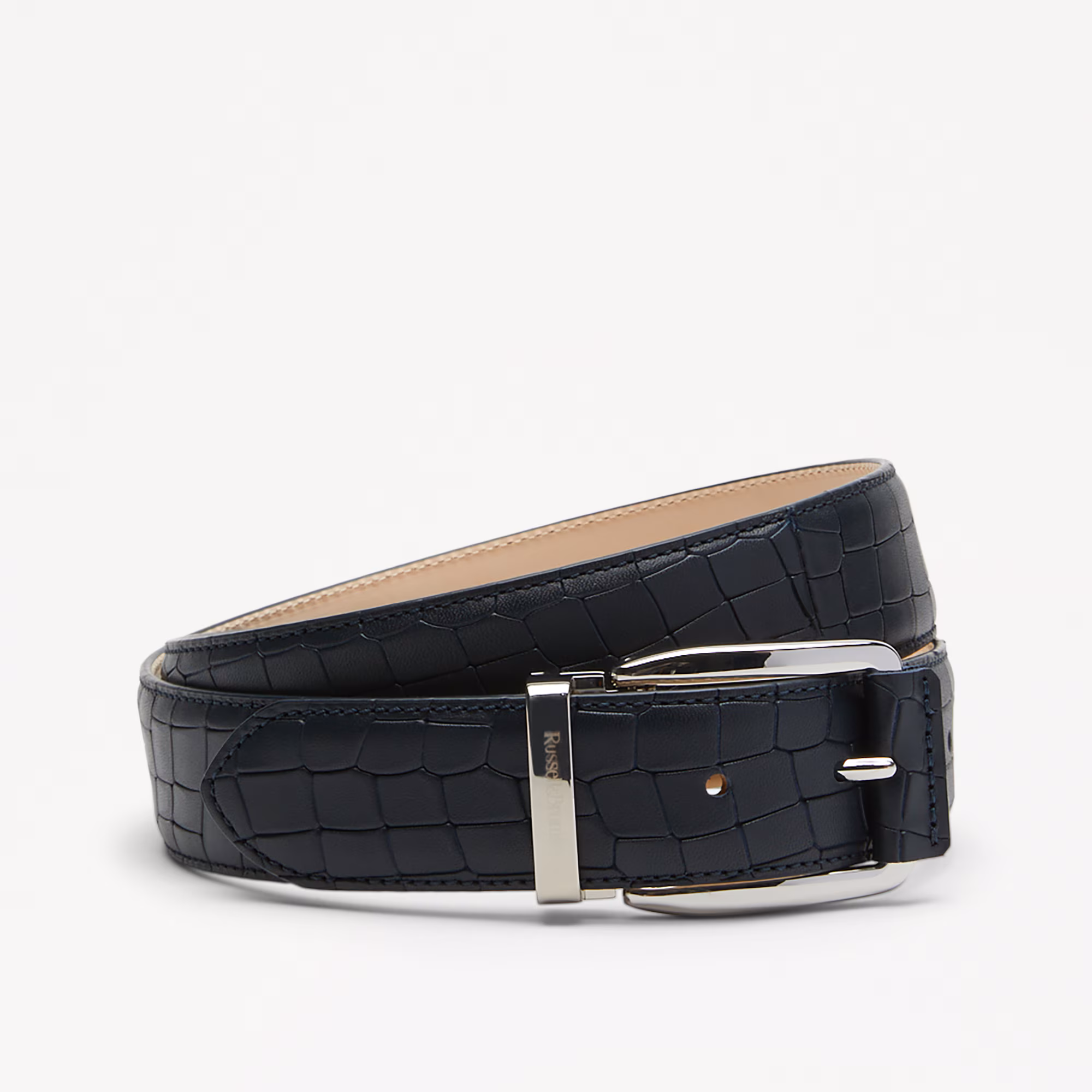 SanmarinoCroc-Effect Belt