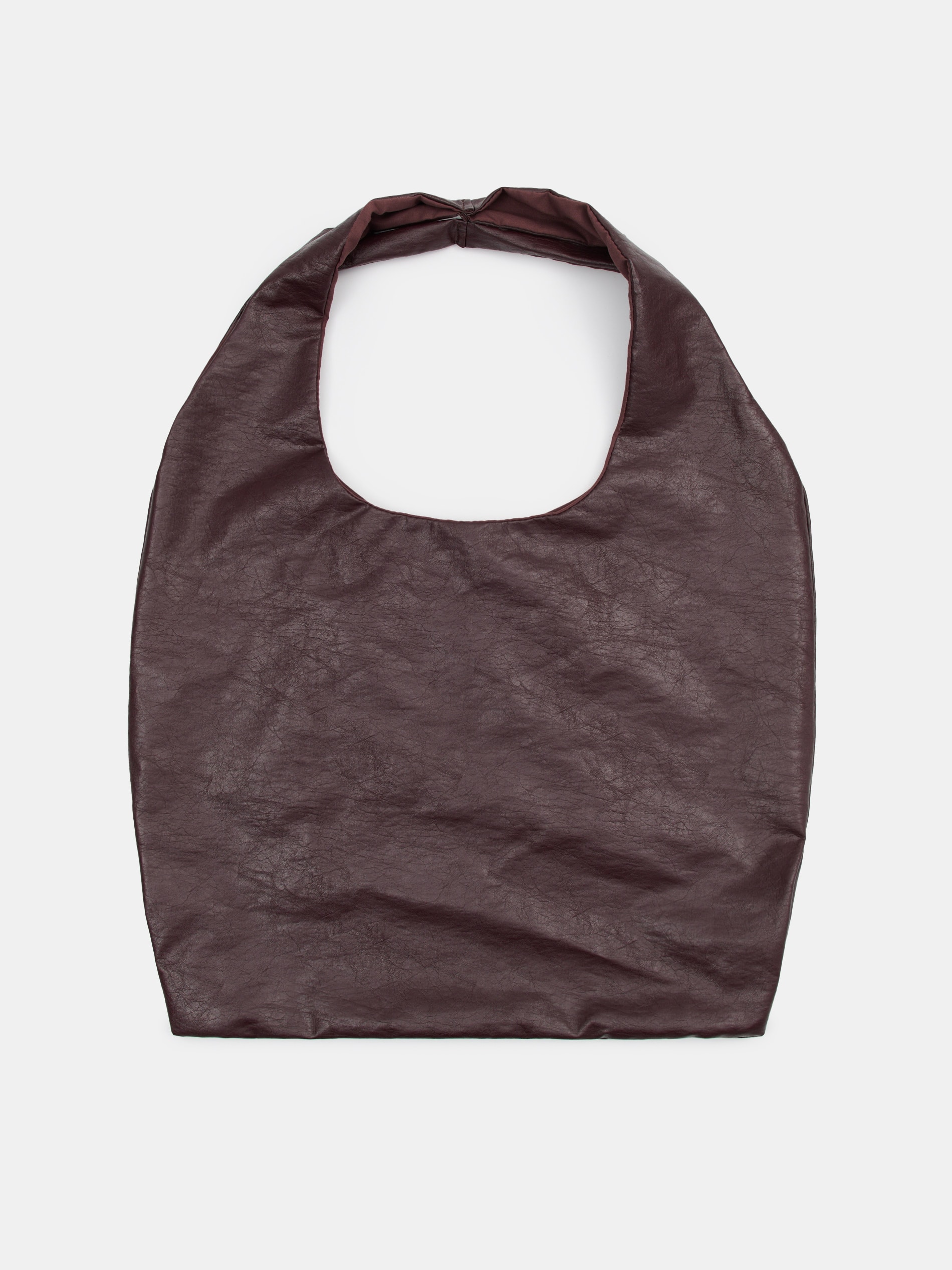 Torba hobo z imitacji skóry