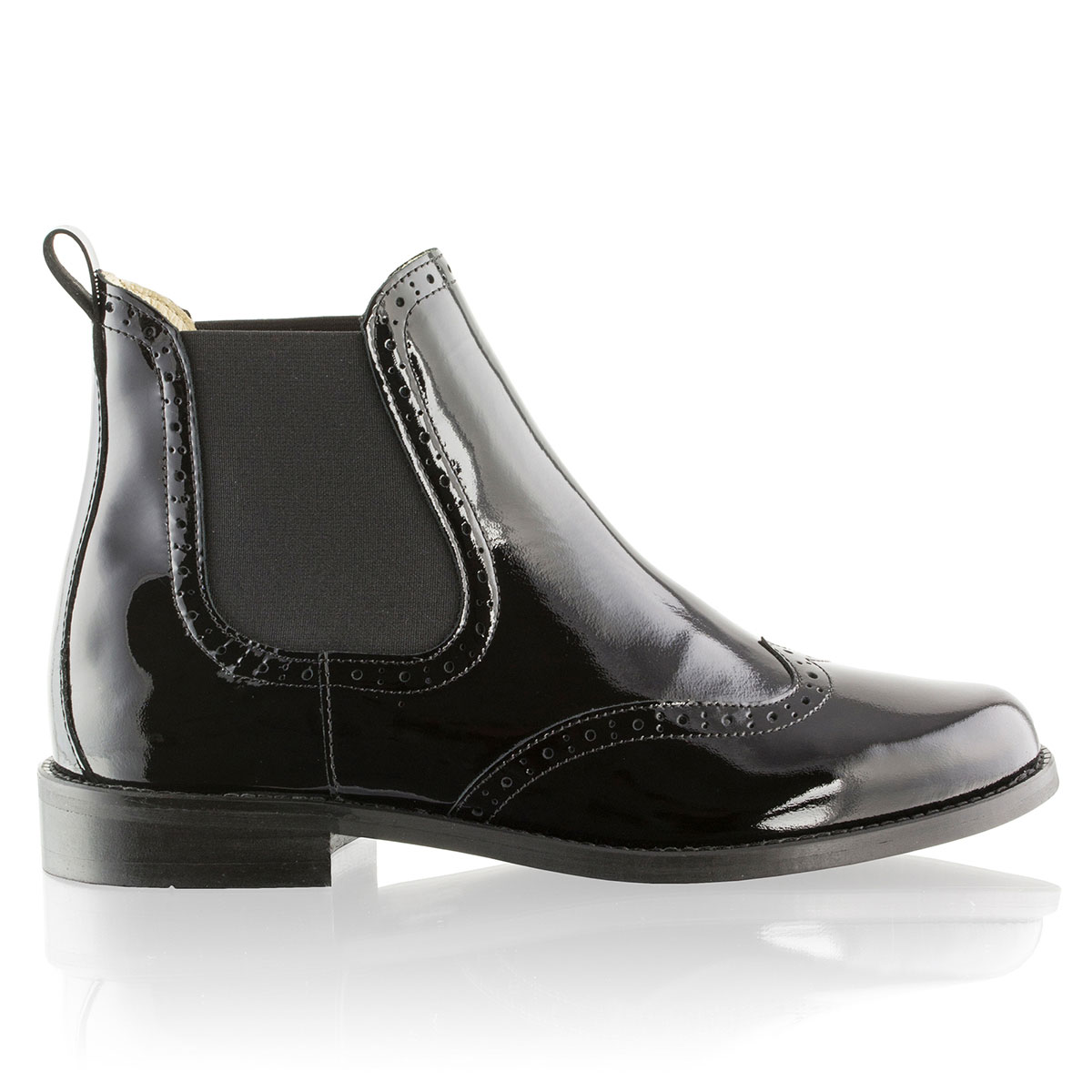 Russell & Bromley MORGAN Brogue Chelsea Boot