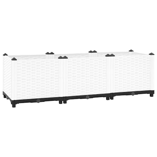 NNEVL Raised Bed 120x40x38 cm Polypropylene