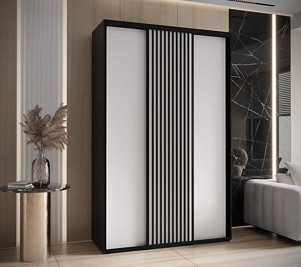 Armoire Lanko 1 a portes coulissantes H. 235,2 x L. 150 x P. 45 3 portes